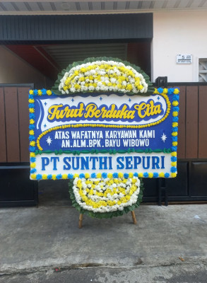 Papan Bunga Duka di Bagok