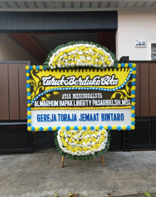 Papan Bunga Duka di Bagok