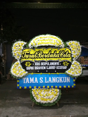 Papan Bunga Duka di Bagok